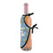 Welcome to School Wine Bottle Apron - DETAIL WITH CLIP ON NECK