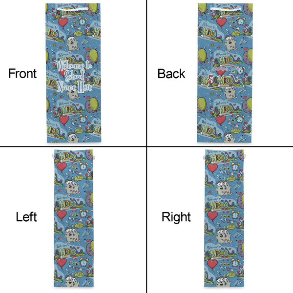 Welcome to School Wine Gift Bag - Gloss - Approval