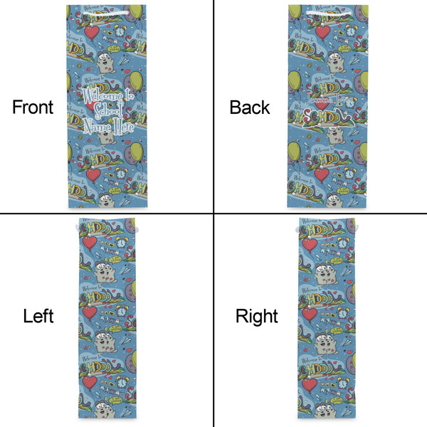 Welcome to School Wine Gift Bag - Matte - Approval