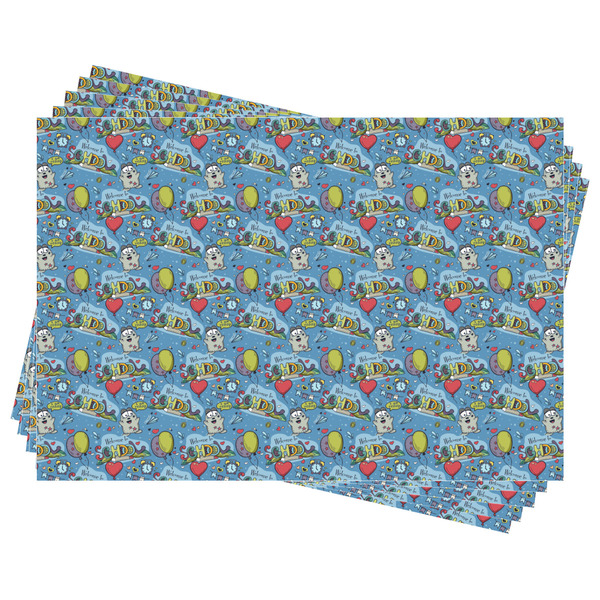 Welcome to School Wrapping Paper - Front & Back - Sheets Approval