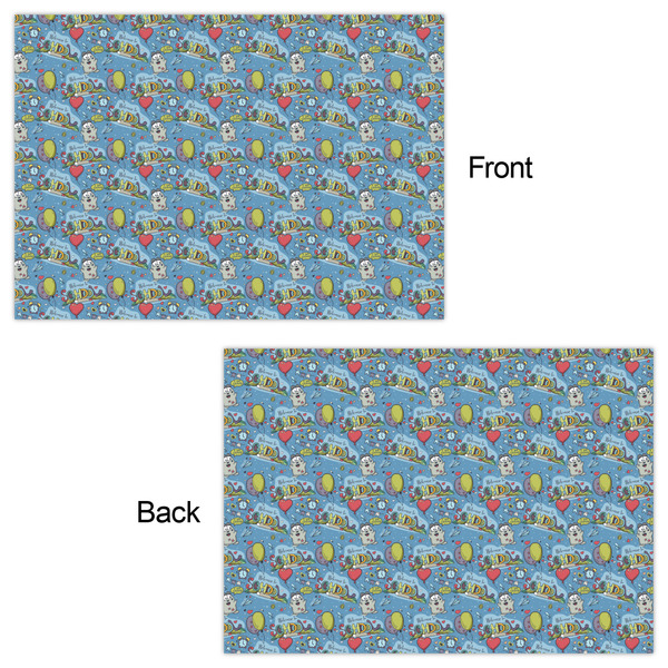 Welcome to School Wrapping Paper Sheet - Double Sided - Front & Back