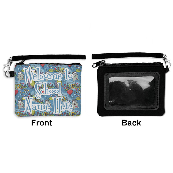 Welcome to School Wristlet ID Cases - Front & Back