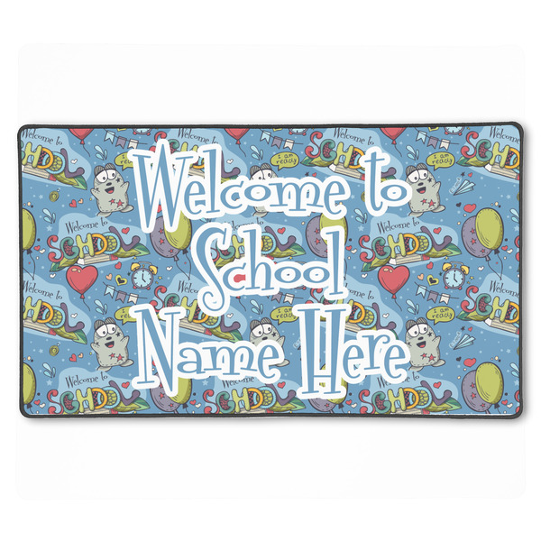 Custom Welcome to School XXL Gaming Mouse Pad - 24" x 14" (Personalized)