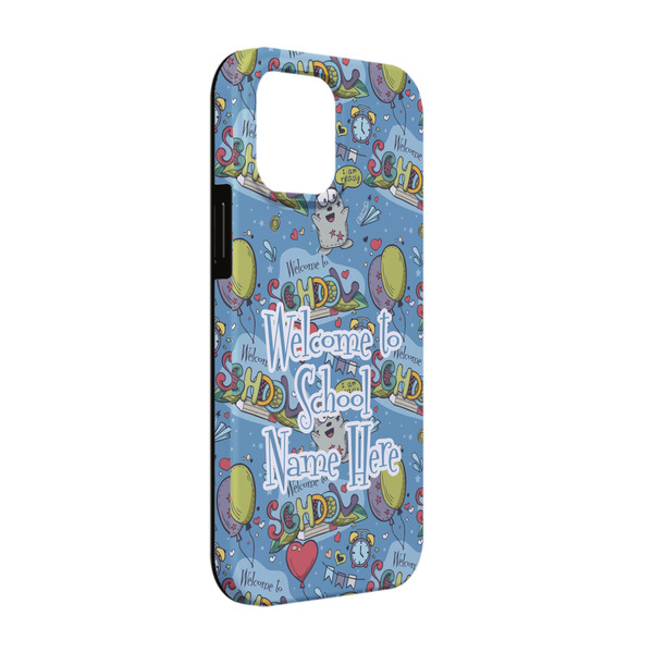 Custom Welcome to School iPhone Case - Rubber Lined - iPhone 13 Pro (Personalized)