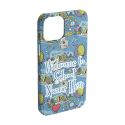 Welcome to School iPhone Case - Plastic - iPhone 15 (Personalized)