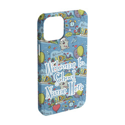Welcome to School iPhone Case - Plastic - iPhone 15 Pro (Personalized)