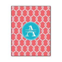 Linked Rope Wood Print - 11x14 (Personalized)