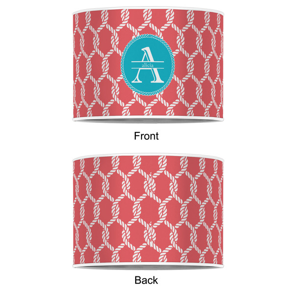 Linked Rope 12" Drum Lampshade - APPROVAL (Poly Film)