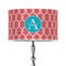 Linked Rope 12" Drum Lampshade - ON STAND (Poly Film)