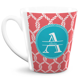 Linked Rope 12 Oz Latte Mug (Personalized)
