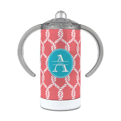 Linked Rope 12 oz Stainless Steel Sippy Cup (Personalized)