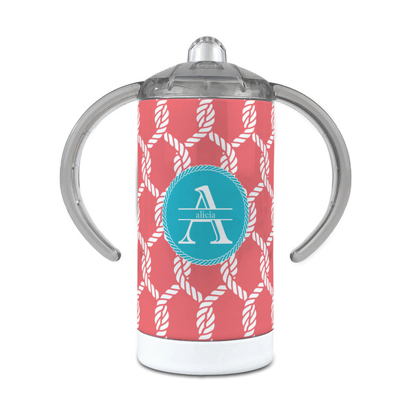 Custom Linked Rope 12 oz Stainless Steel Sippy Cup (Personalized)