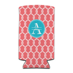 Linked Rope Can Cooler (tall 12 oz) (Personalized)