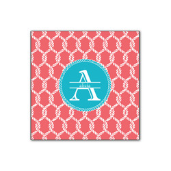 Linked Rope Wood Print - 12x12 (Personalized)