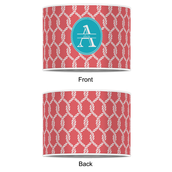 Linked Rope 16" Drum Lampshade - APPROVAL (Poly Film)