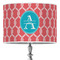 Linked Rope 16" Drum Lampshade - ON STAND (Poly Film)