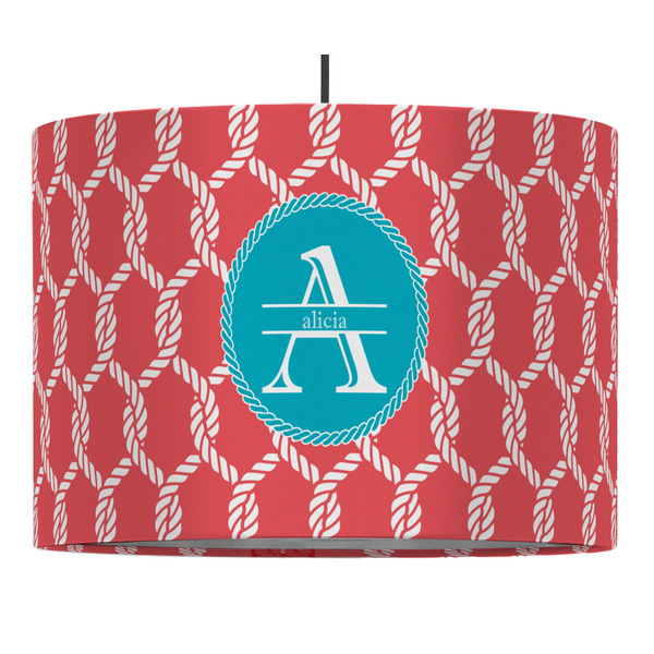 Custom Linked Rope Drum Pendant Lamp (Personalized)