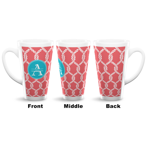 Linked Rope 16 Oz Latte Mug - Approval