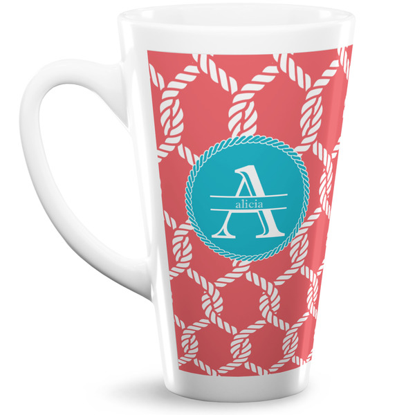 Custom Linked Rope Latte Mug (Personalized)