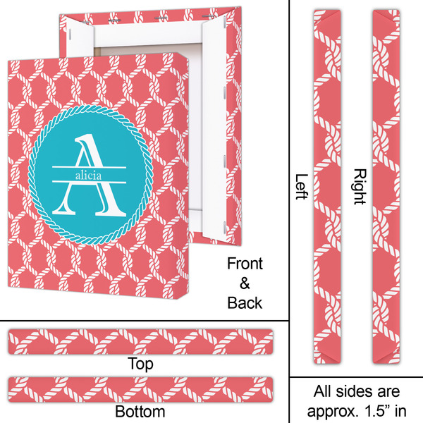 Linked Rope 16x20 - Canvas Print - Approval