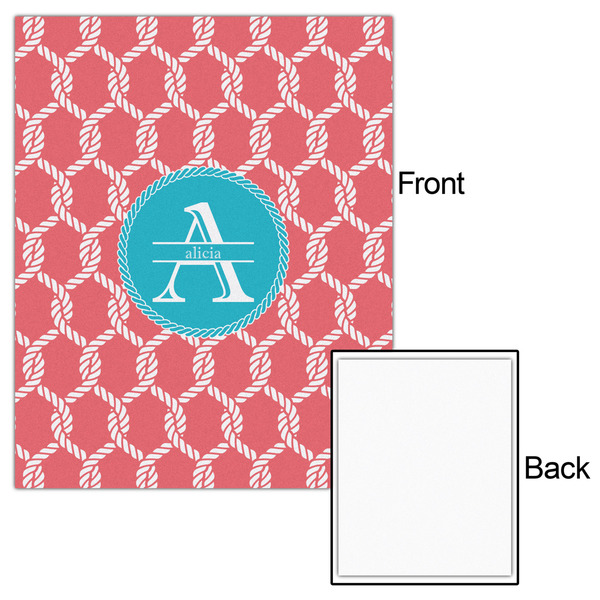 Linked Rope 16x20 - Matte Poster - Front & Back