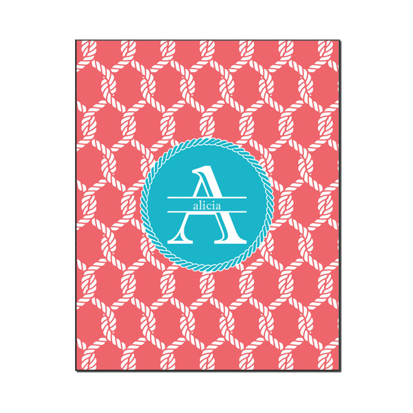 Custom Linked Rope Wood Print - 16x20 (Personalized)