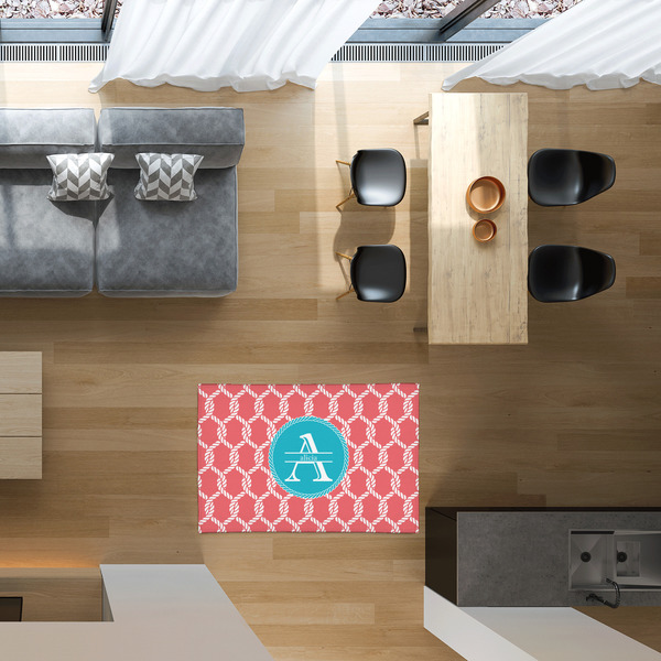 Linked Rope 2'x3' Indoor Area Rugs - IN CONTEXT