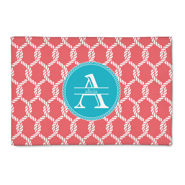 Custom Linked Rope 2' x 3' Indoor Area Rug (Personalized)