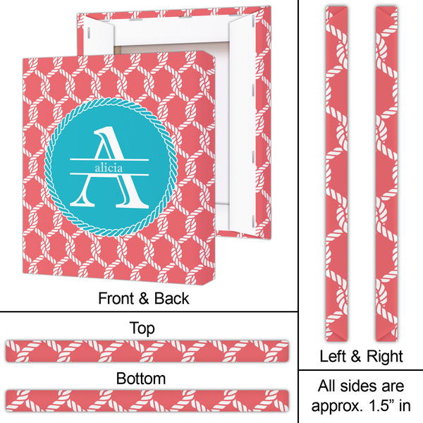 Linked Rope 20x24 - Canvas Print - Approval