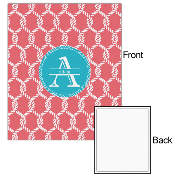 Linked Rope 20x24 - Matte Poster - Front & Back