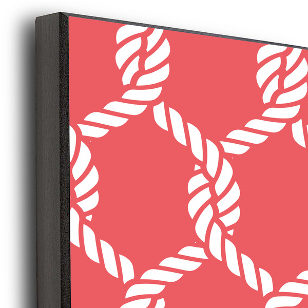 Linked Rope 20x24 Wood Print - Closeup