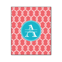 Linked Rope Wood Print - 20x24 (Personalized)