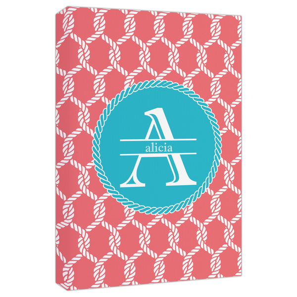 Custom Linked Rope Canvas Print - 20x30 (Personalized)