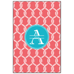 Linked Rope Wood Print - 20x30 (Personalized)