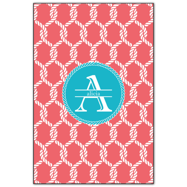 Custom Linked Rope Wood Print - 20x30 (Personalized)