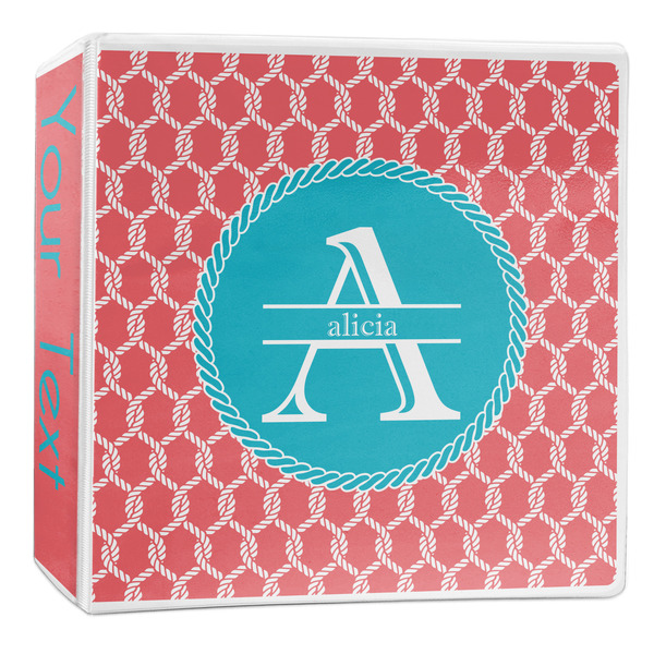 Custom Linked Rope 3-Ring Binder - 2 inch (Personalized)