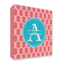 Linked Rope 3 Ring Binder - Full Wrap (Personalized)