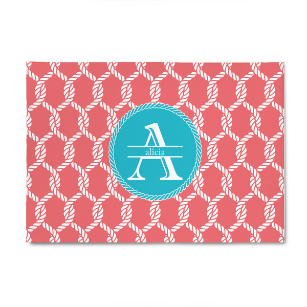 Custom Linked Rope 4' x 6' Indoor Area Rug (Personalized)