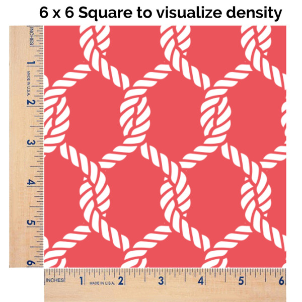 Linked Rope 6x6 Swatch of Fabric