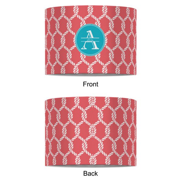 Linked Rope 8" Drum Lampshade - APPROVAL (Fabric)