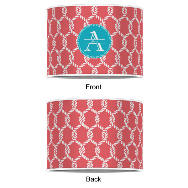 Linked Rope 8" Drum Lampshade - APPROVAL (Poly Film)