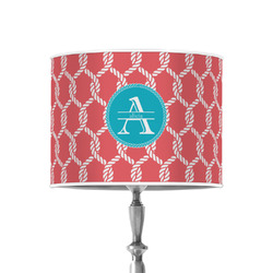 Linked Rope 8" Drum Lamp Shade - Poly-film (Personalized)