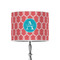 Linked Rope 8" Drum Lampshade - ON STAND (Poly Film)
