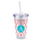 Linked Rope 16oz Double Wall Acrylic Tumbler with Lid & Straw - Full Print (Personalized)