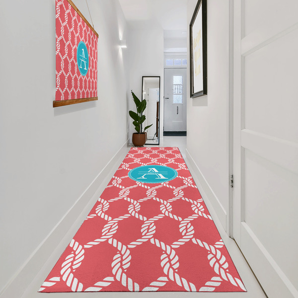 Linked Rope Area Rug Sizes - In Context (vertical)