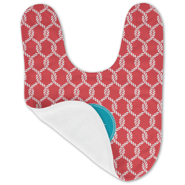 Linked Rope Baby Bib - AFT folded