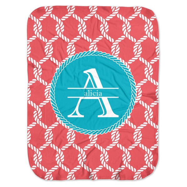 Custom Linked Rope Baby Swaddling Blanket (Personalized)