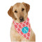 Linked Rope Dog Bandana Scarf w/ Name and Initial