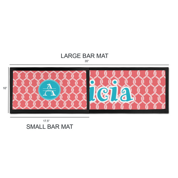 Linked Rope Bar Mats - Sizing Chart