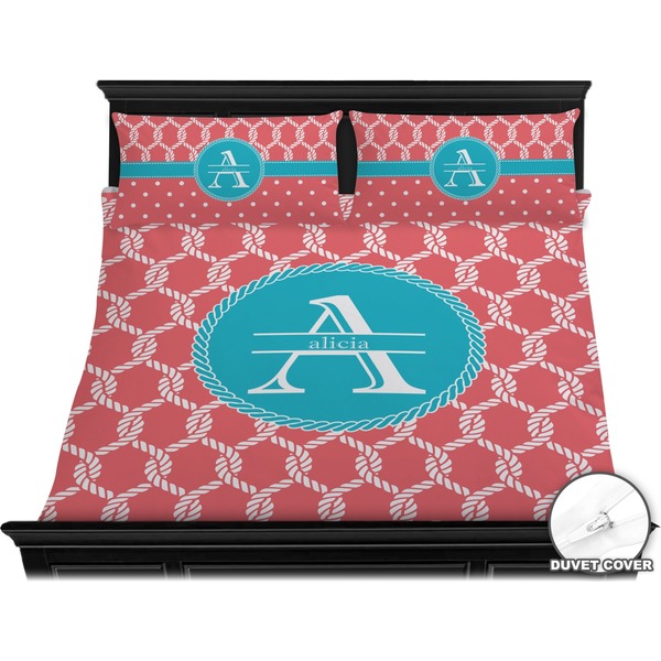 Linked Rope Bedding Set (King) - Duvet